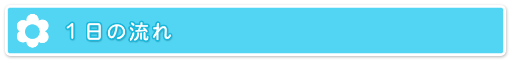 1日の流れ